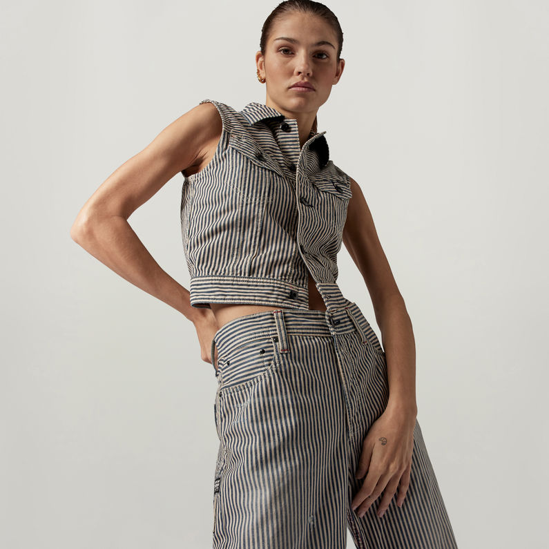 G-STAR® Jean Premium E Patti Loose Bleu moyen