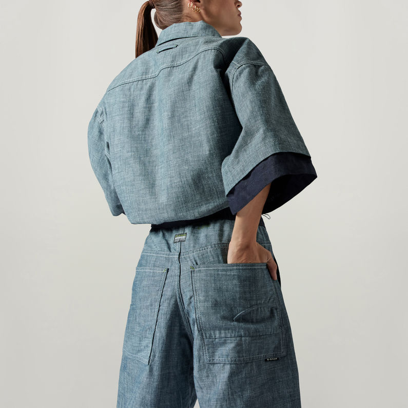 G-STAR® Unisex GSRR Reversible Trainer Loose Hose Dunkelblau