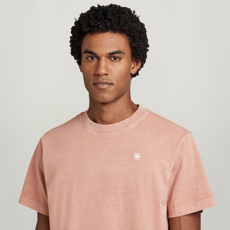G-STAR® T-Shirt Overdyed Loose Rose