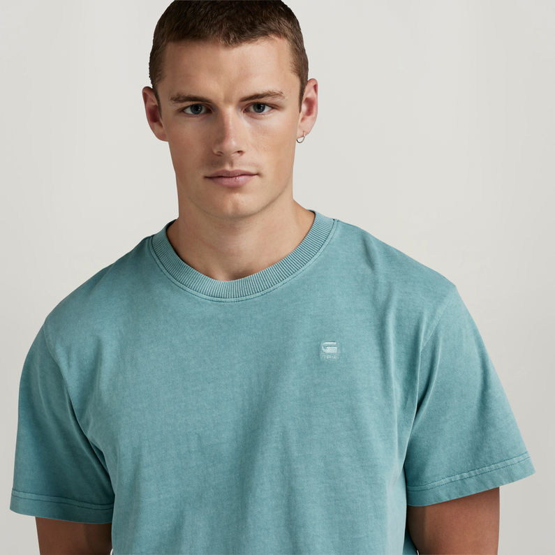 G-STAR® T-shirt Overdyed Loose Vert
