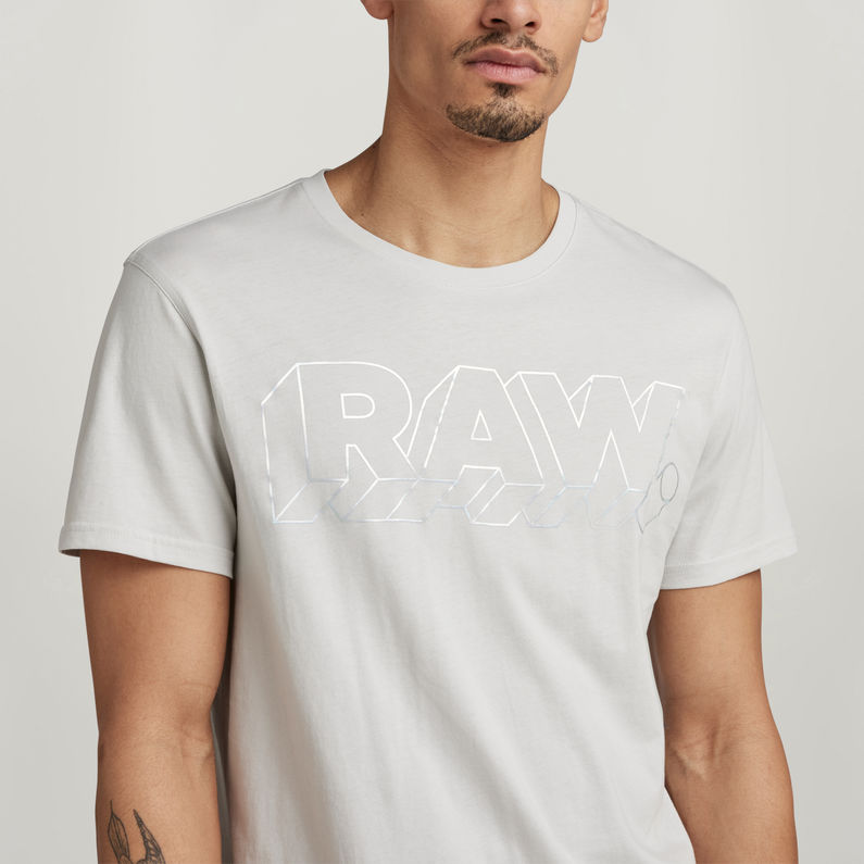 G-STAR® Holographic RAW T-Shirt Grau