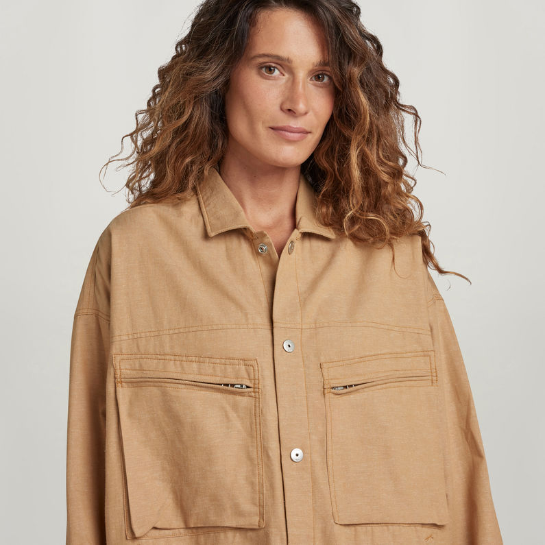 G-STAR® Chest Pocket Overshirt ブラウン