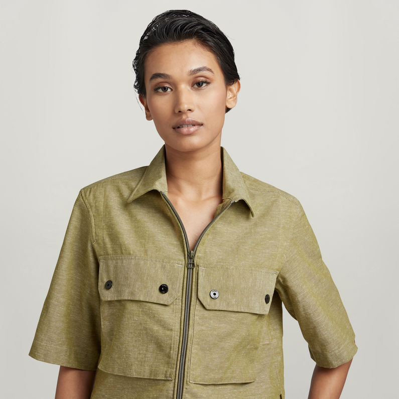 G-STAR® 2 Pocket Cropped Shirt Multi color