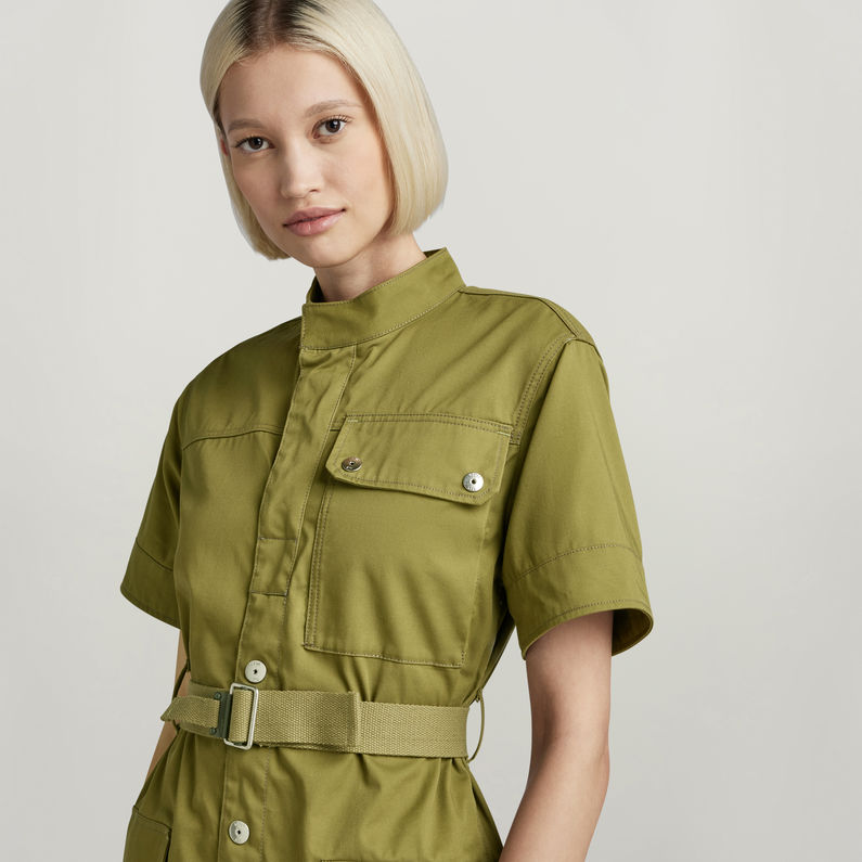 G-STAR® Vestido Utility Verde