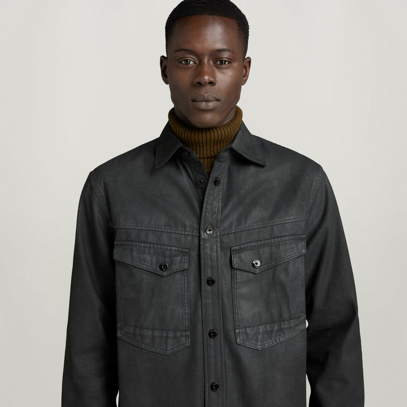 G-STAR® Unisex Dakota Regular Hemd Grau