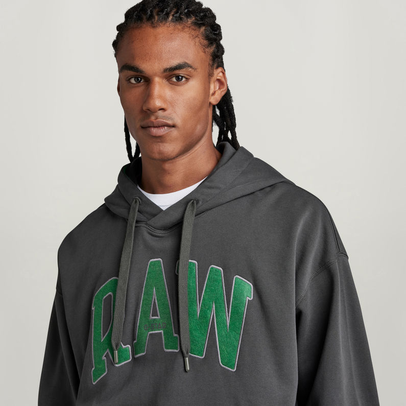 G-STAR® Sudadera con capucha RAW University Oversized Gris