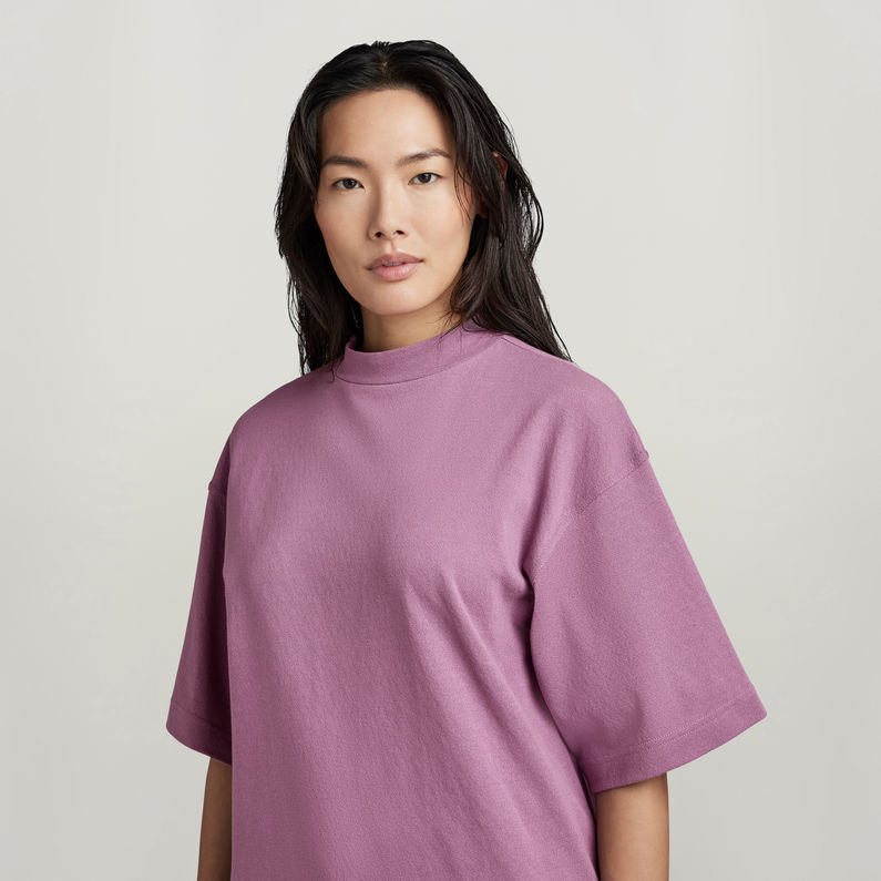 G-STAR® Col T-Shirt Loose Paars