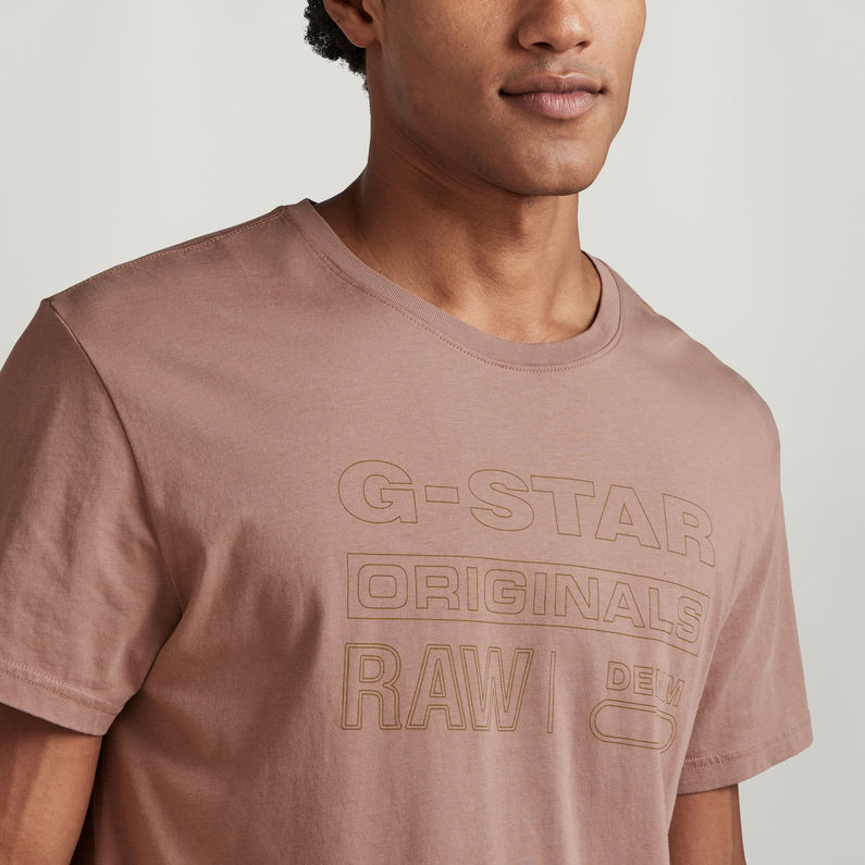 G-STAR® Originals T-Shirt Brown