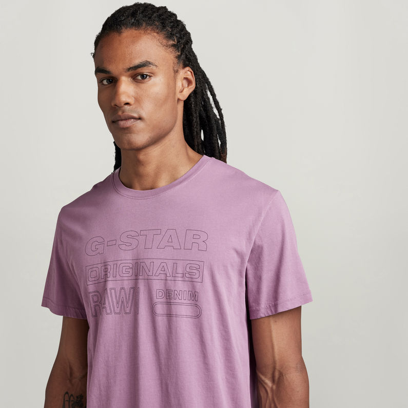 G-STAR® Originals T-Shirt Lila