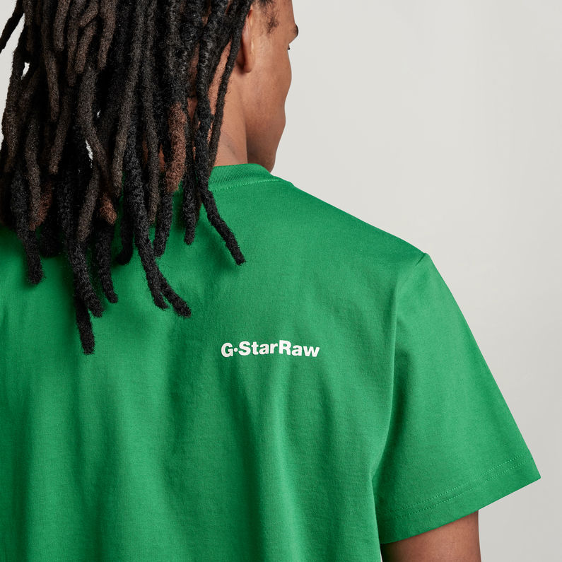 G-STAR® Double Pocket Utility Loose T-Shirt Green