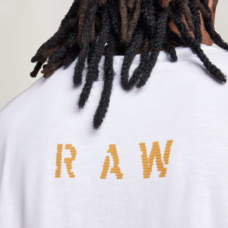 G-STAR® Back Graphic Boxy T-Shirt Weiß