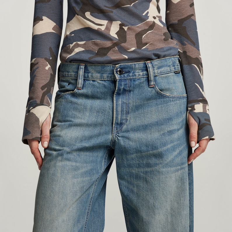 G-STAR® Judee Low Waist Loose Destroyed Jeans Mittelblau