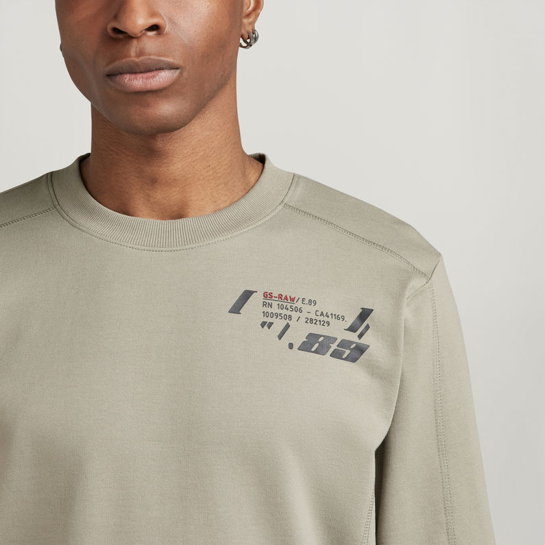 G-STAR® Lightweight Moto Sweater Green