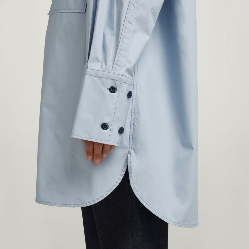 G-STAR® Oversized Boyfriend Shirt Medium blue