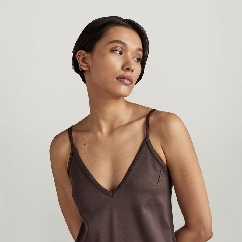 G-STAR® Slip Dress Loose Brown