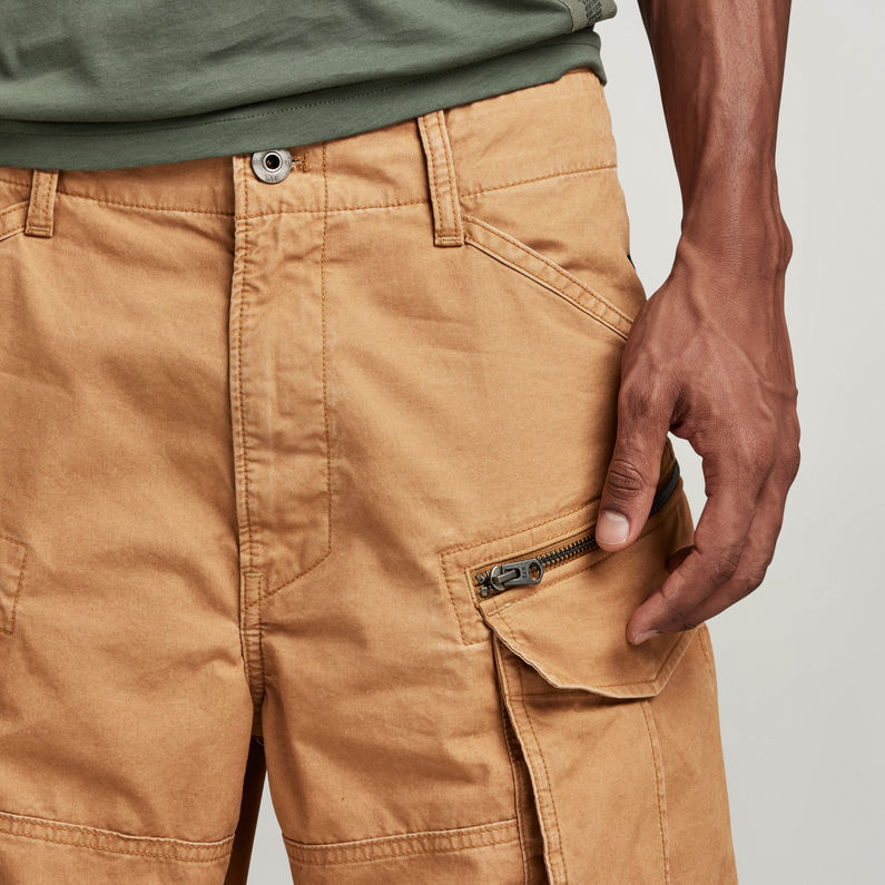 G-STAR® Rovic Zip Relaxed Shorts Brown