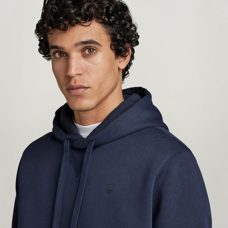G-STAR® Premium Core Hooded Sweater Dunkelblau