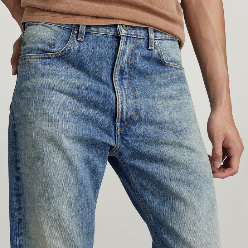 G-STAR® Jean Type 49 Relaxed Straight Selvedge Bleu moyen