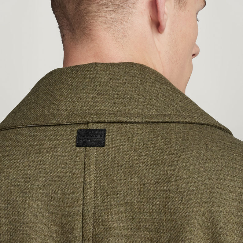 G-STAR® Premium Wool Overcoat グリーン