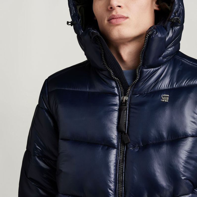 G-STAR® Padded Hooded Puffer Dunkelblau