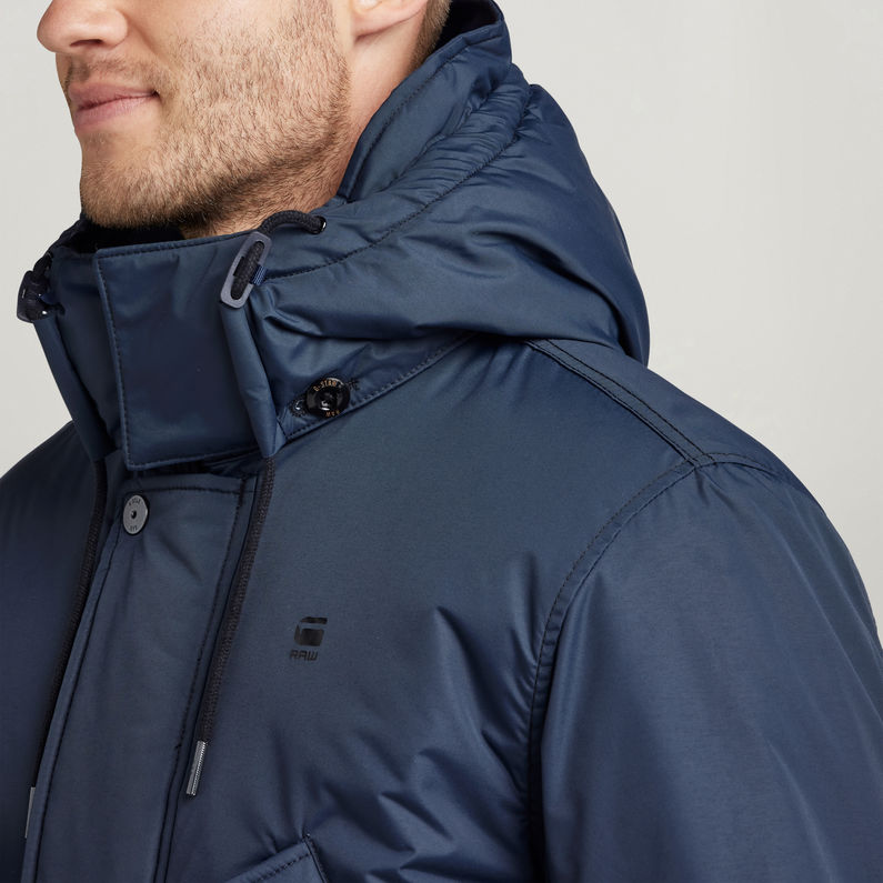 G-STAR® Vodan Padded Hooded Jacket Dark blue