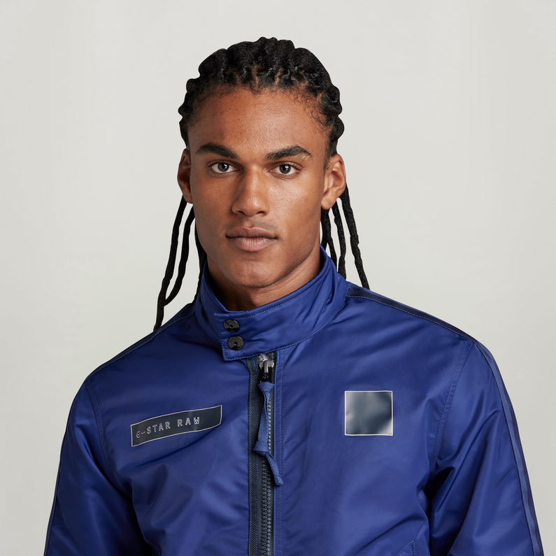 G-STAR® Harrington Jacke Mittelblau