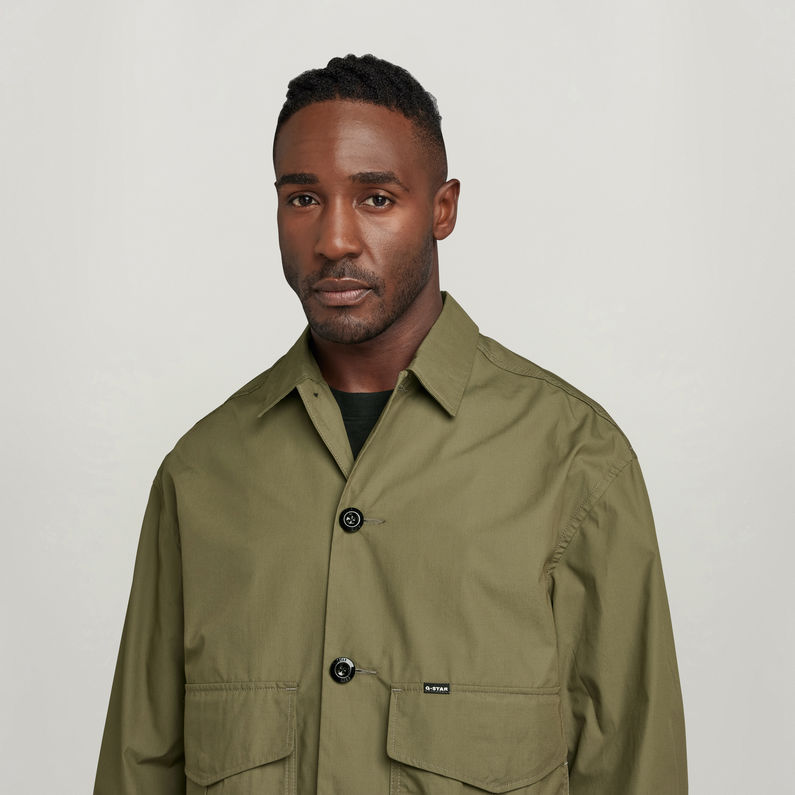 G-STAR® Oversized Camp Overshirt Green