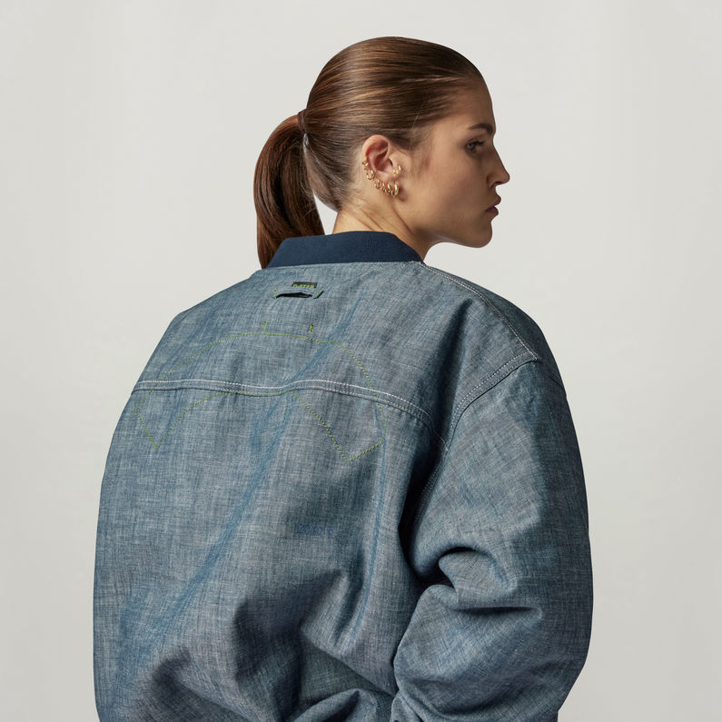 G-STAR® Unisex Premium GSRR Reversible Tracktop ダークブルー