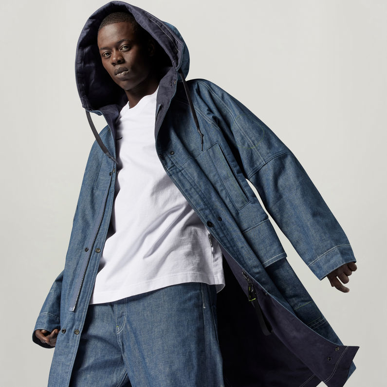 G-STAR® GSRR Reversible Parka Dunkelblau