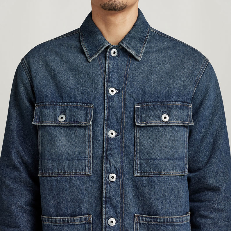 G-STAR® Chore Padded Jacke Dunkelblau