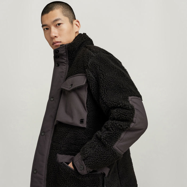 G-STAR® Veste Fleece Field Noir
