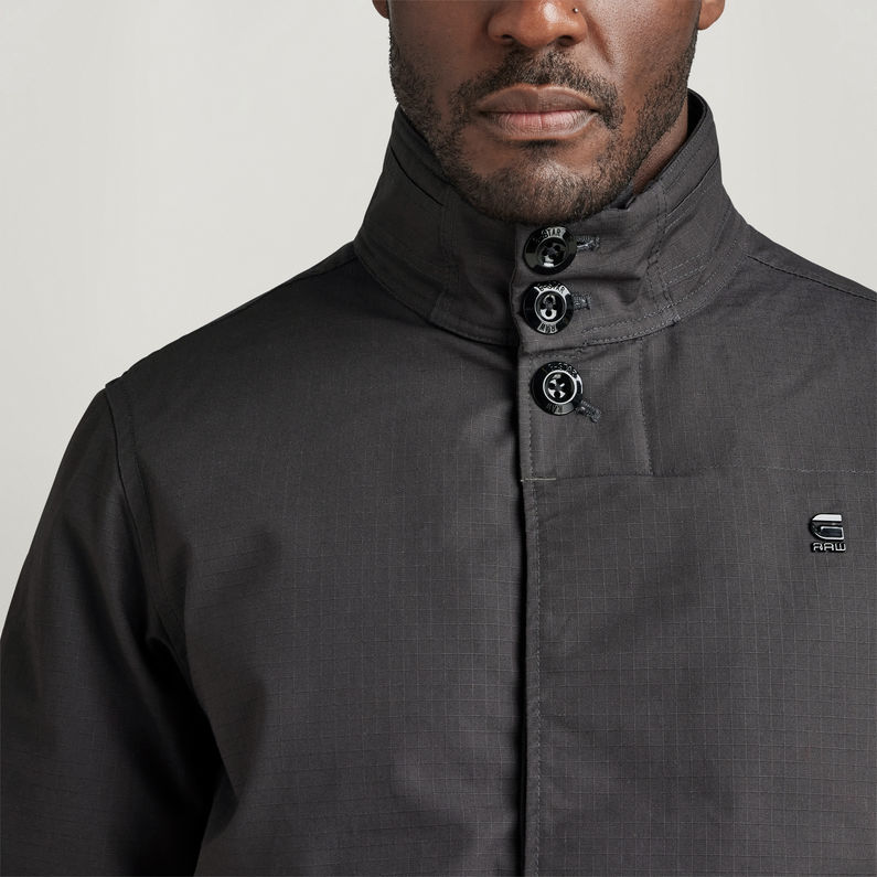 G-STAR® Padded Trenchcoat Grau