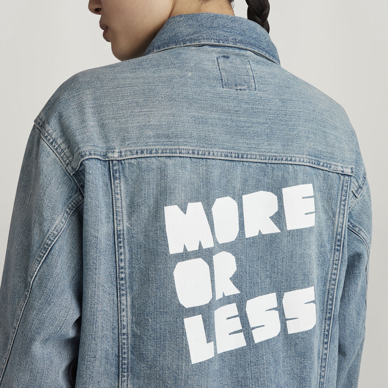 G-STAR® G-Star X Maarten Baas Denim Jacke Hellblau