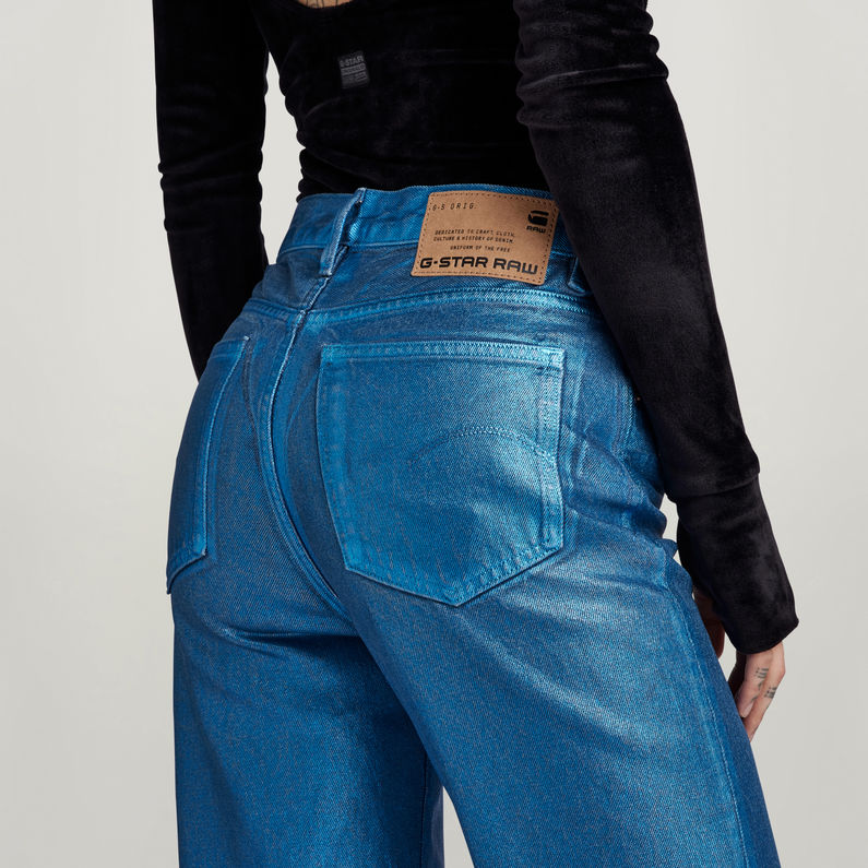 G-STAR® Viktoria High Straight Jeans Dark blue