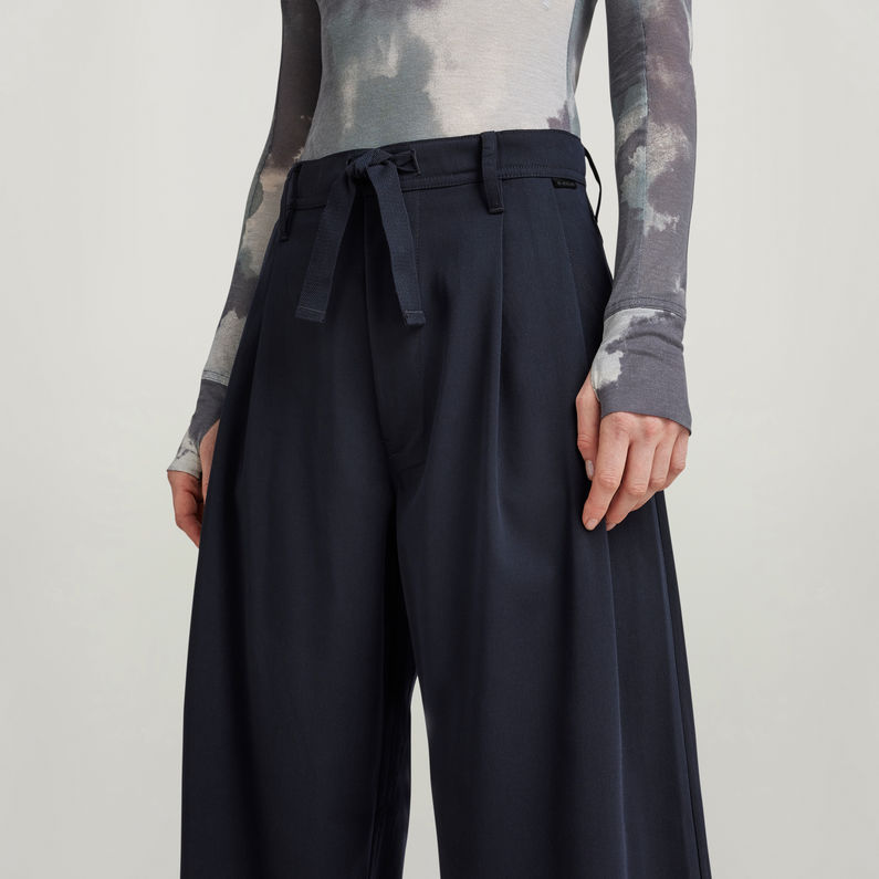 G-STAR® Paperbag Broek Donkerblauw