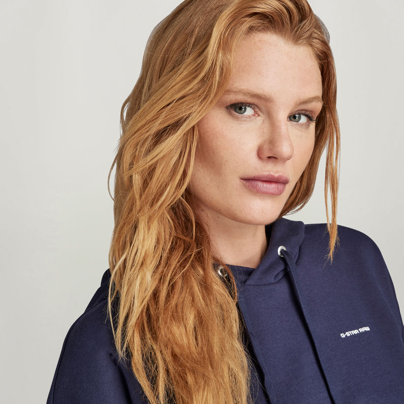 G-STAR® Graphic Core Hooded Sweatshirt Dunkelblau