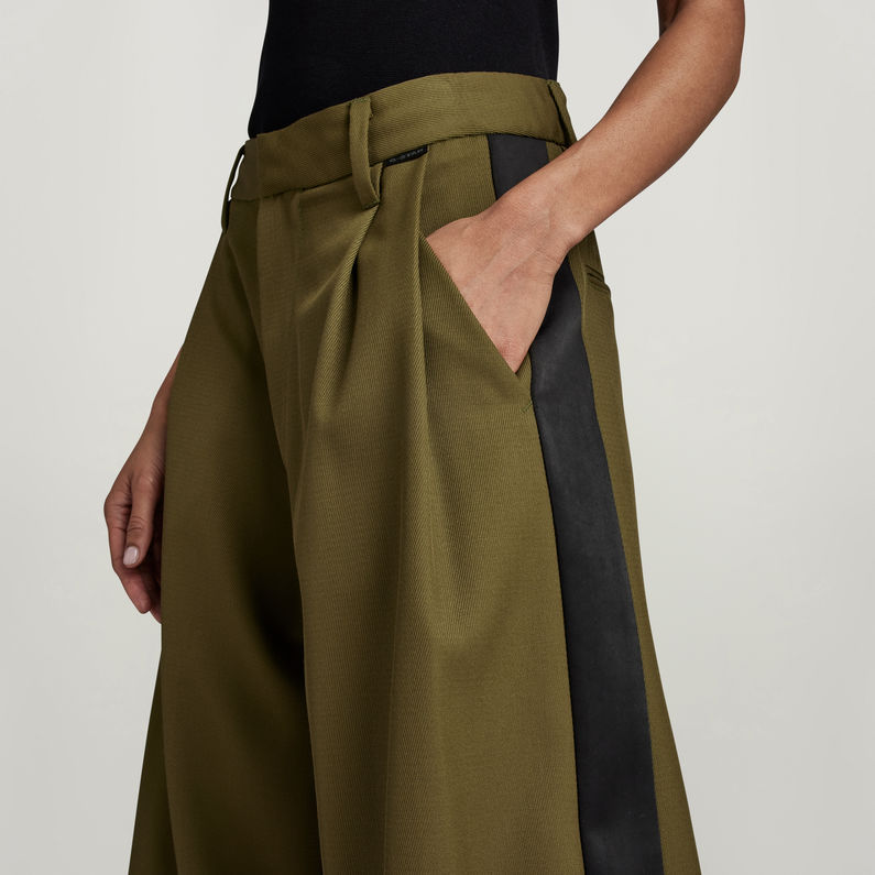 G-STAR® Loose Pleated Holiday Broek Groen