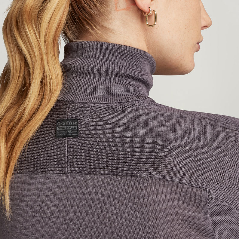 G-STAR® Core Slim Turtle Knit グレー