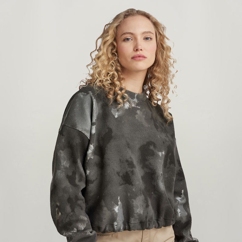 G-STAR® Fleece AOP XXL Sweater Meerkleurig