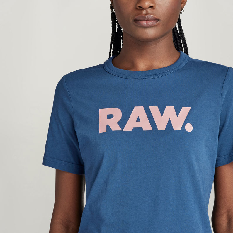 G-STAR® RAW. Slim Top Medium blue