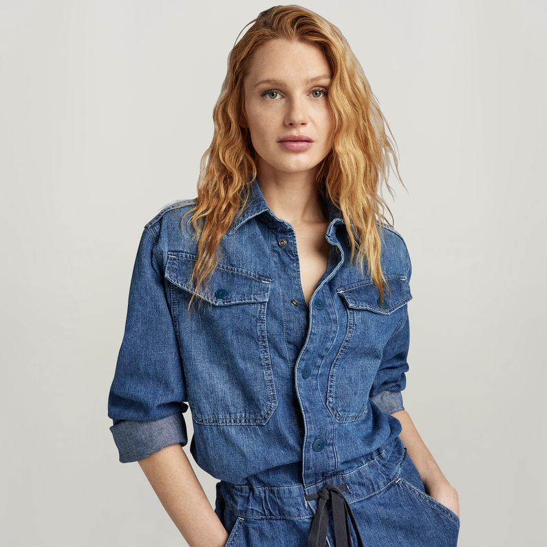 G-STAR® Boiler Suit Midden blauw