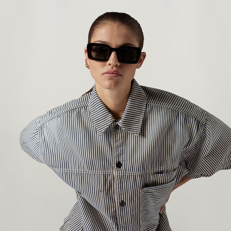 G-STAR® Chemise Premium E Double Unisex Bleu moyen