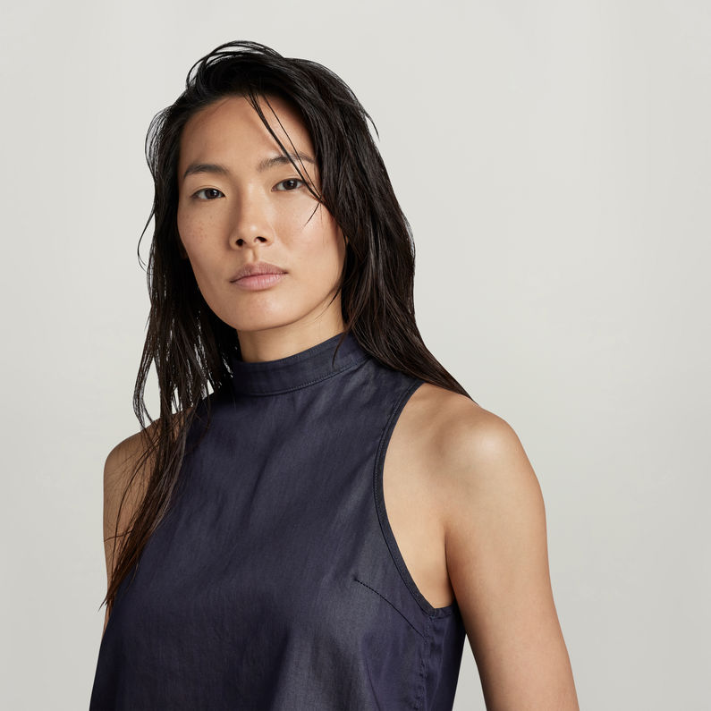 G-STAR® Open Back Top Dunkelblau