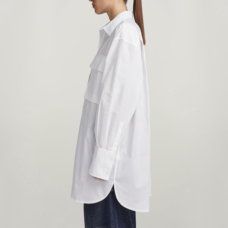 G-STAR® Oversized Boyfriend Shirt White