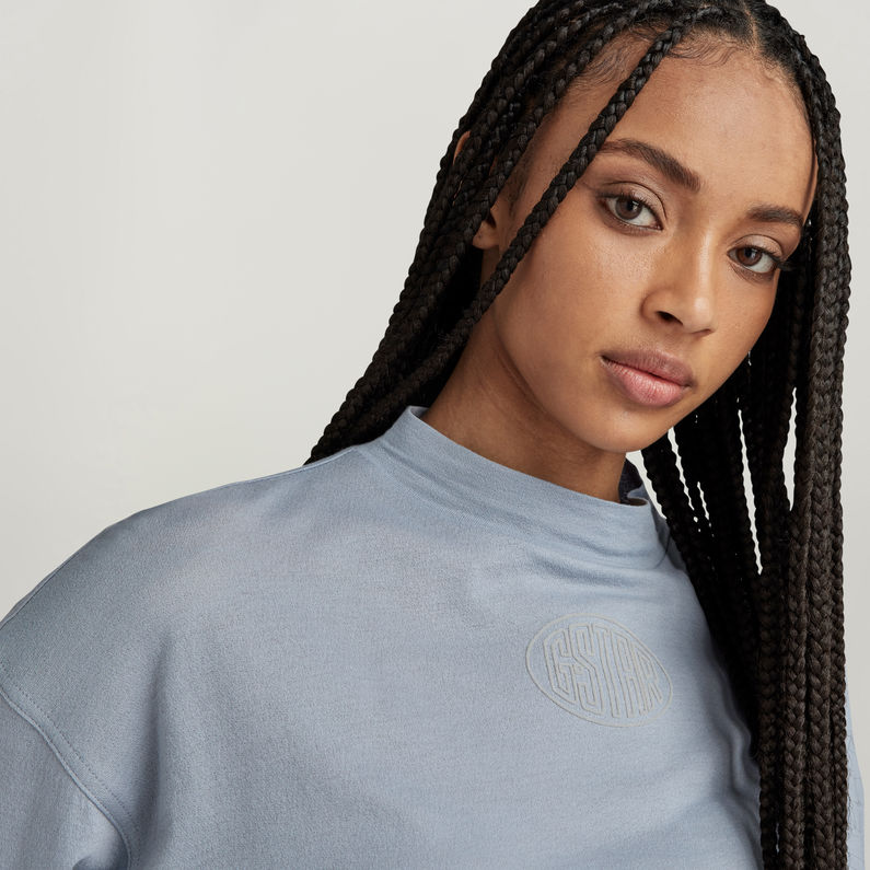 G-STAR® Haut Mock Graphic Loose Gris