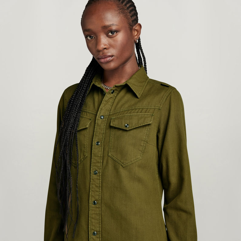 G-STAR® Slim Hemd Grün