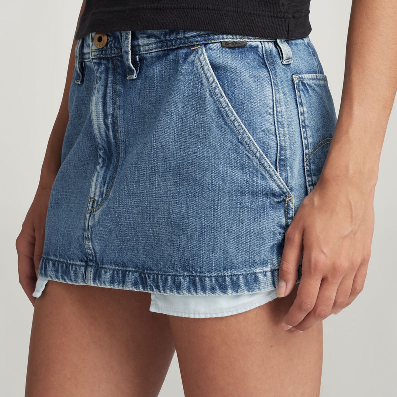 G-STAR® Denim Mini Skirt Medium blue