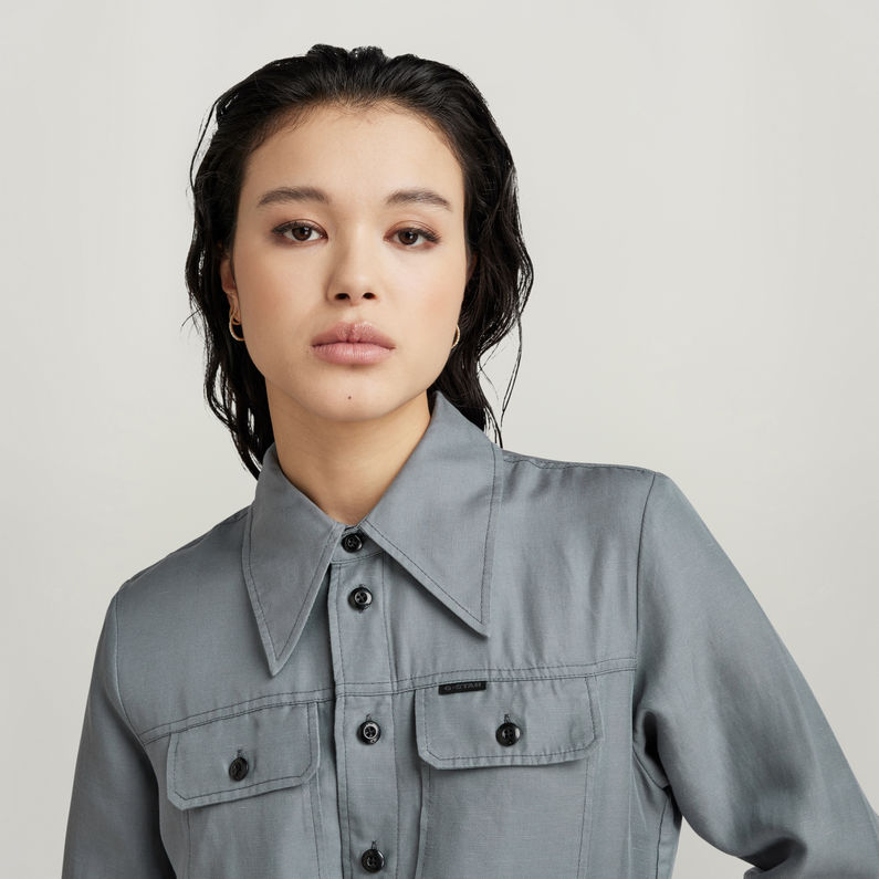 G-STAR® Blousejurk Military Grijs