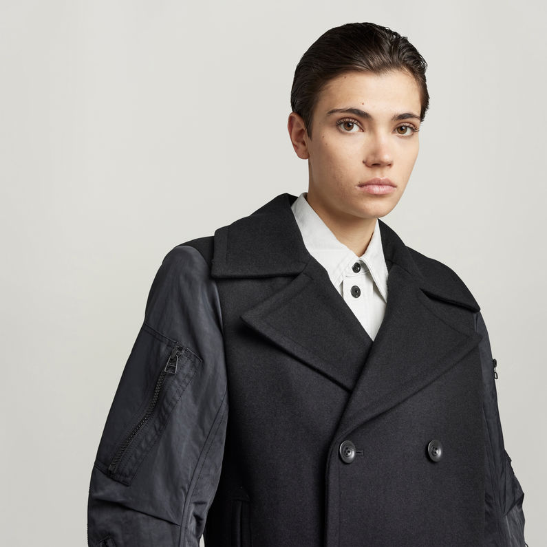 G-STAR® Bomber Sleeve Peacoat Black
