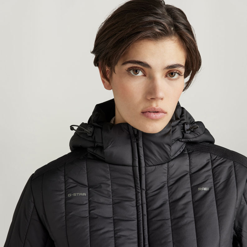 G-STAR® Veste Meefic Vertical Quilted Noir